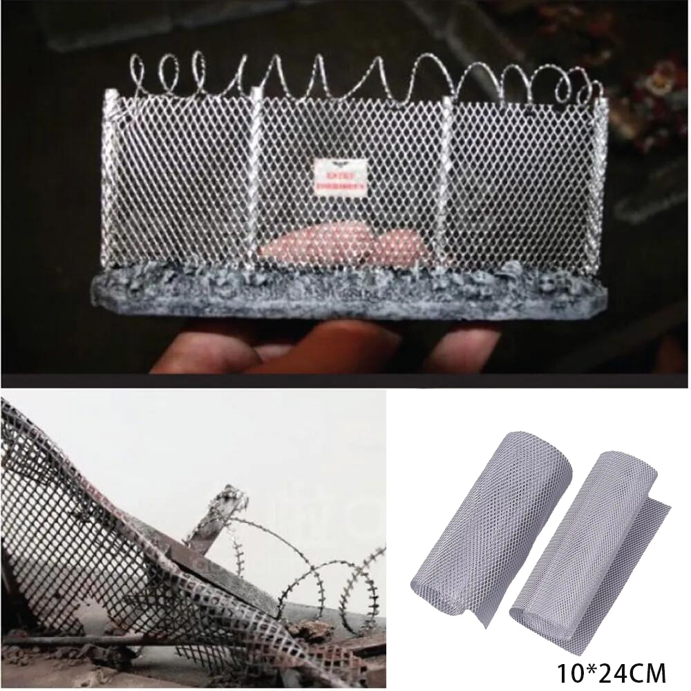 Model Kit Locomotive - 10X24CM Miniature Metal Mesh DIY Model