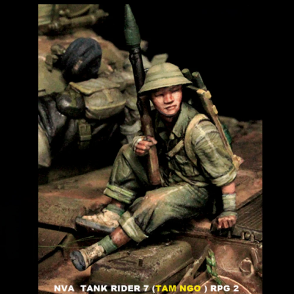 Model Kit Store - 1/35 NVA Tank RIDER 7, RPD