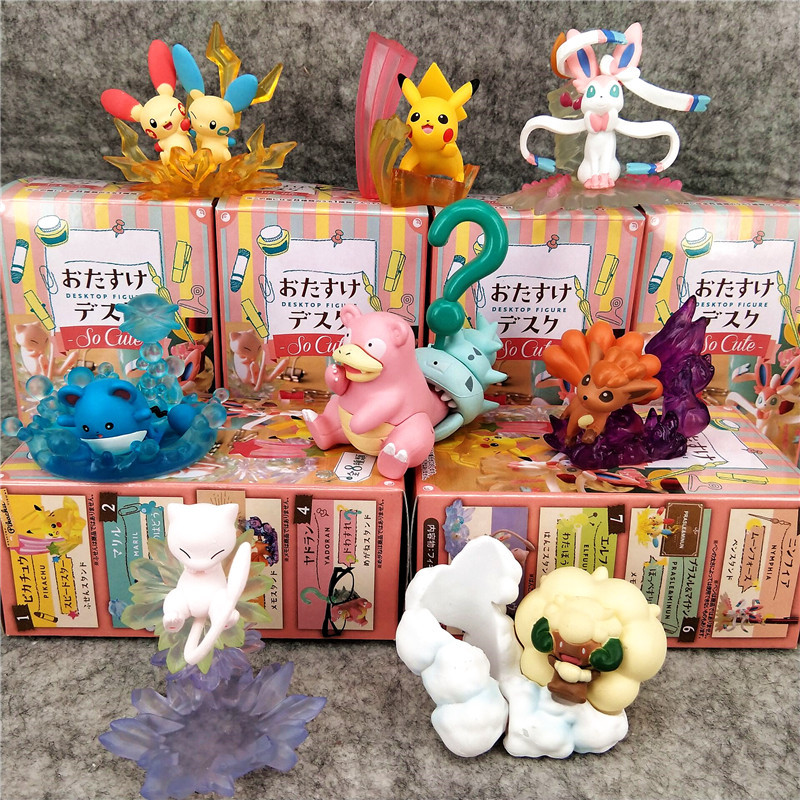Pokemon Blind Box Toys Crystal - Model Figure Base ulasan dan harga