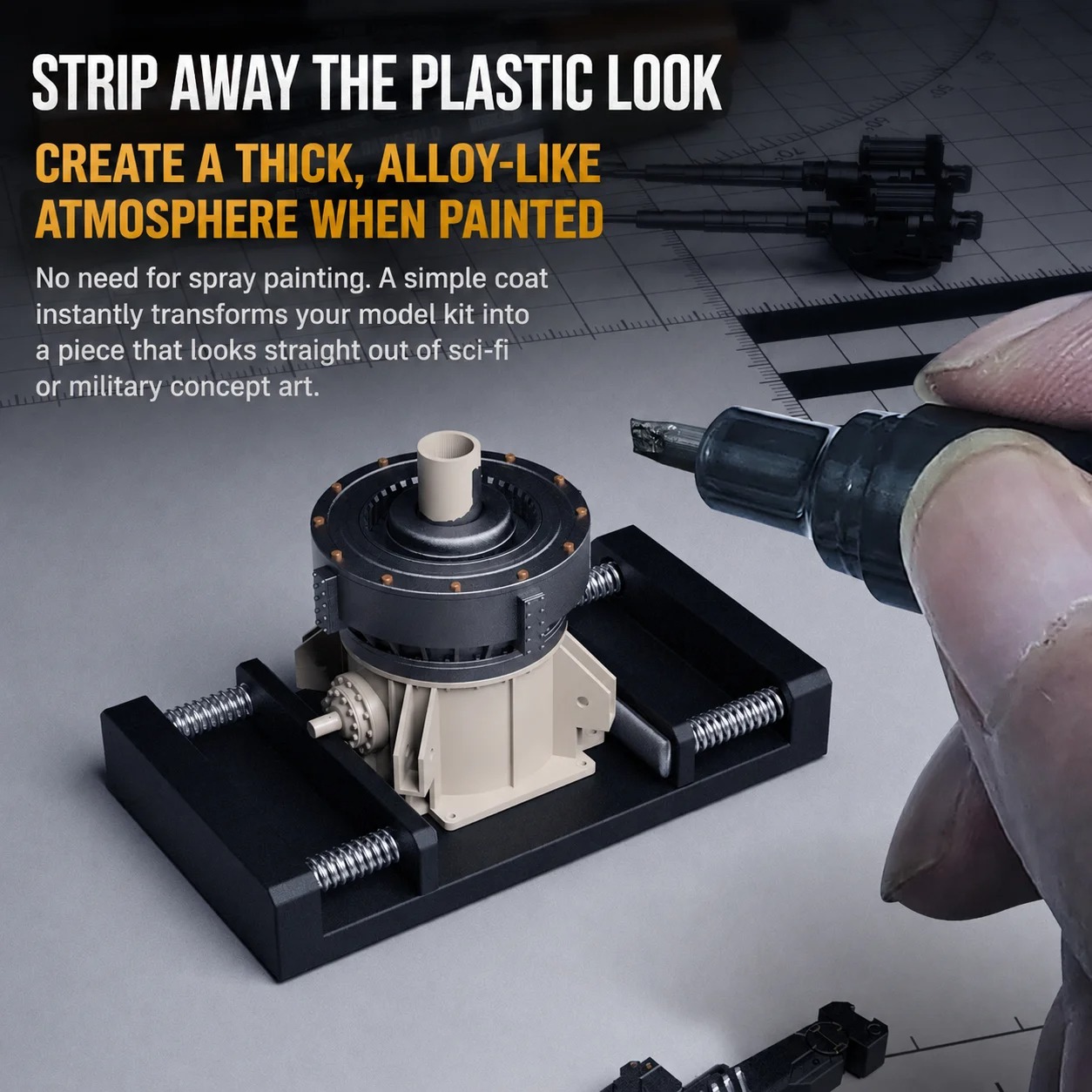 Stedi Dual Nib Metallic Water  - Model Kit Markers ulasan dan harga