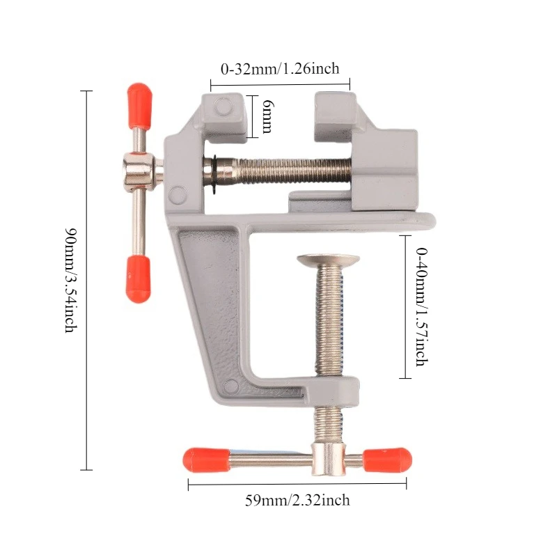 2026 Mini Bench Vise Muliti-Fu - Model Kit Vise ulasan dan harga