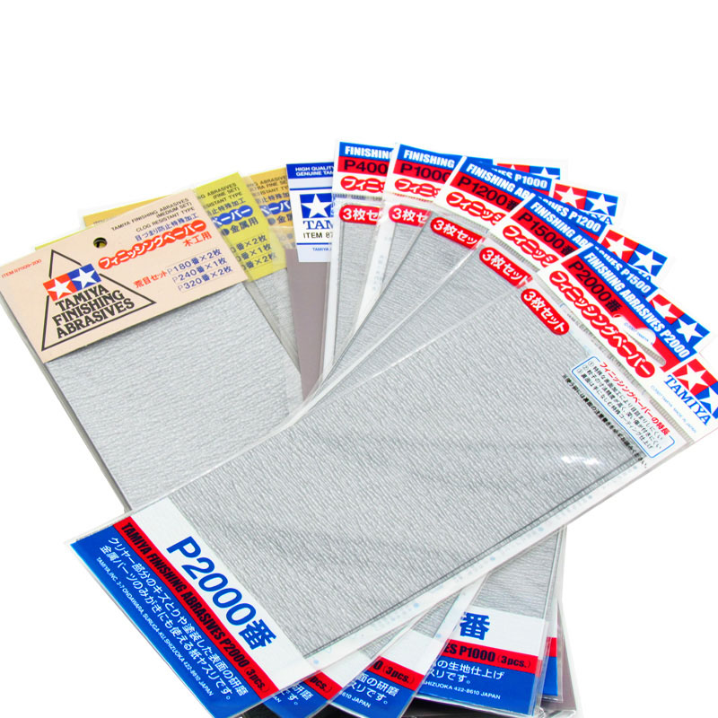 Tamiya Finishing Abrasives San - Model Kit Tamiya ulasan dan harga