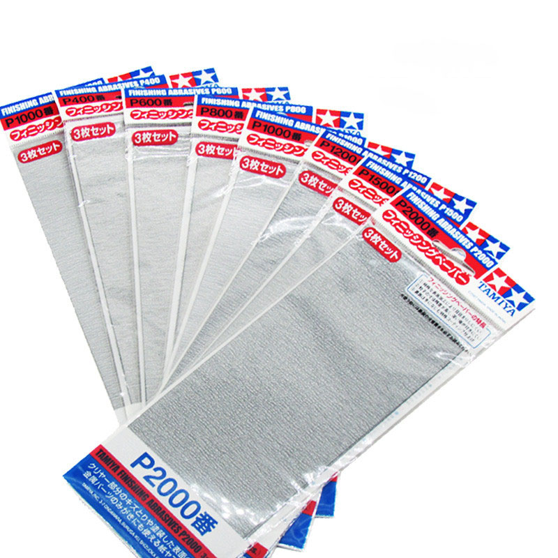 Tamiya Finishing Abrasives San - Model Kit Tamiya ulasan dan harga