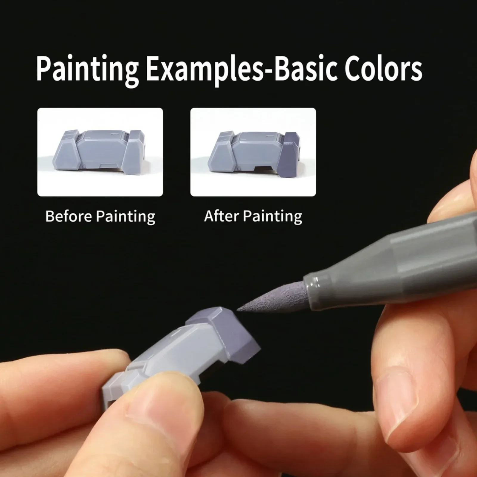 DSPIAE Soft Tip Water-based Ma - Model Kit Markers ulasan dan harga
