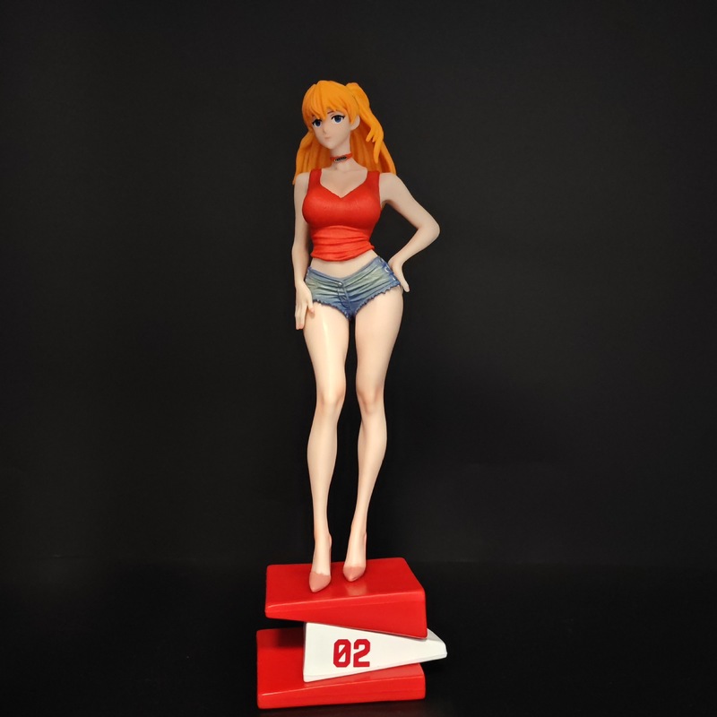 22cm EVA Asuka Langley Summer  - Model Kit Eva 00 ulasan dan harga