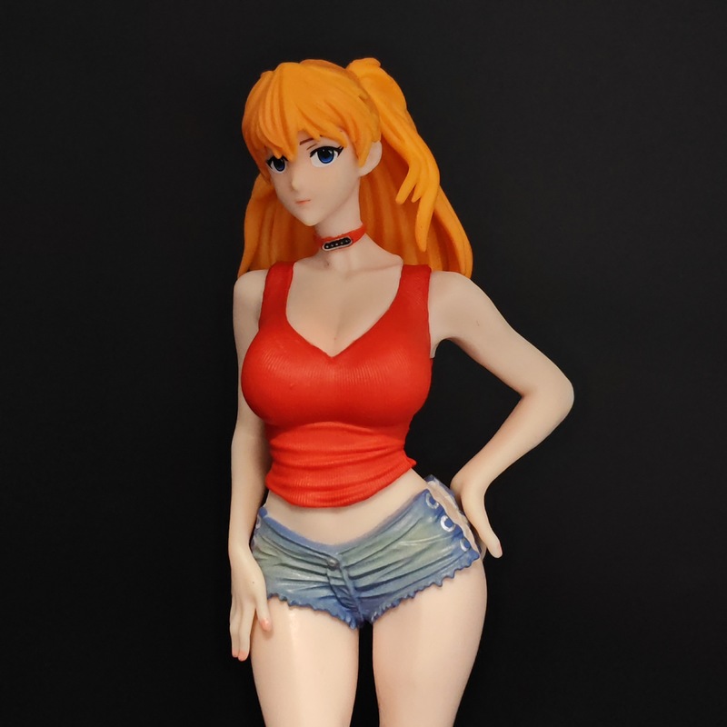 22cm EVA Asuka Langley Summer  - Model Kit Eva 00 ulasan dan harga