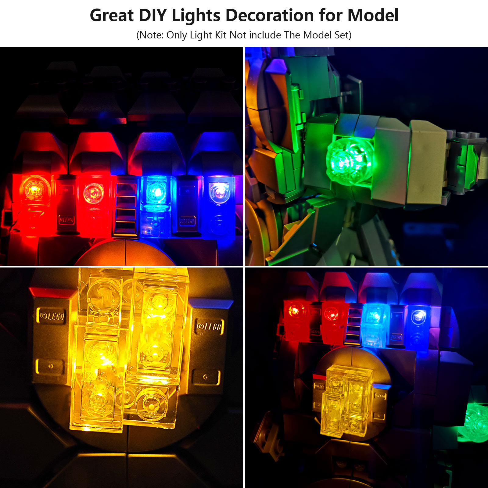 LYBMTWF LED Lighting Kit Compa - Model Kit Instructions ulasan dan harga