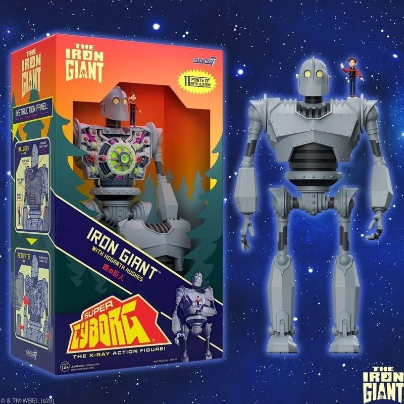 [In Stock] SUPER7 The Giant Ir - Model Kit Medabots ulasan dan harga