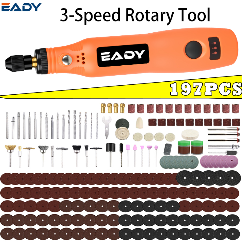 USB Cordless Rotary Tool Kit – - Model Kit Hobby ulasan dan harga