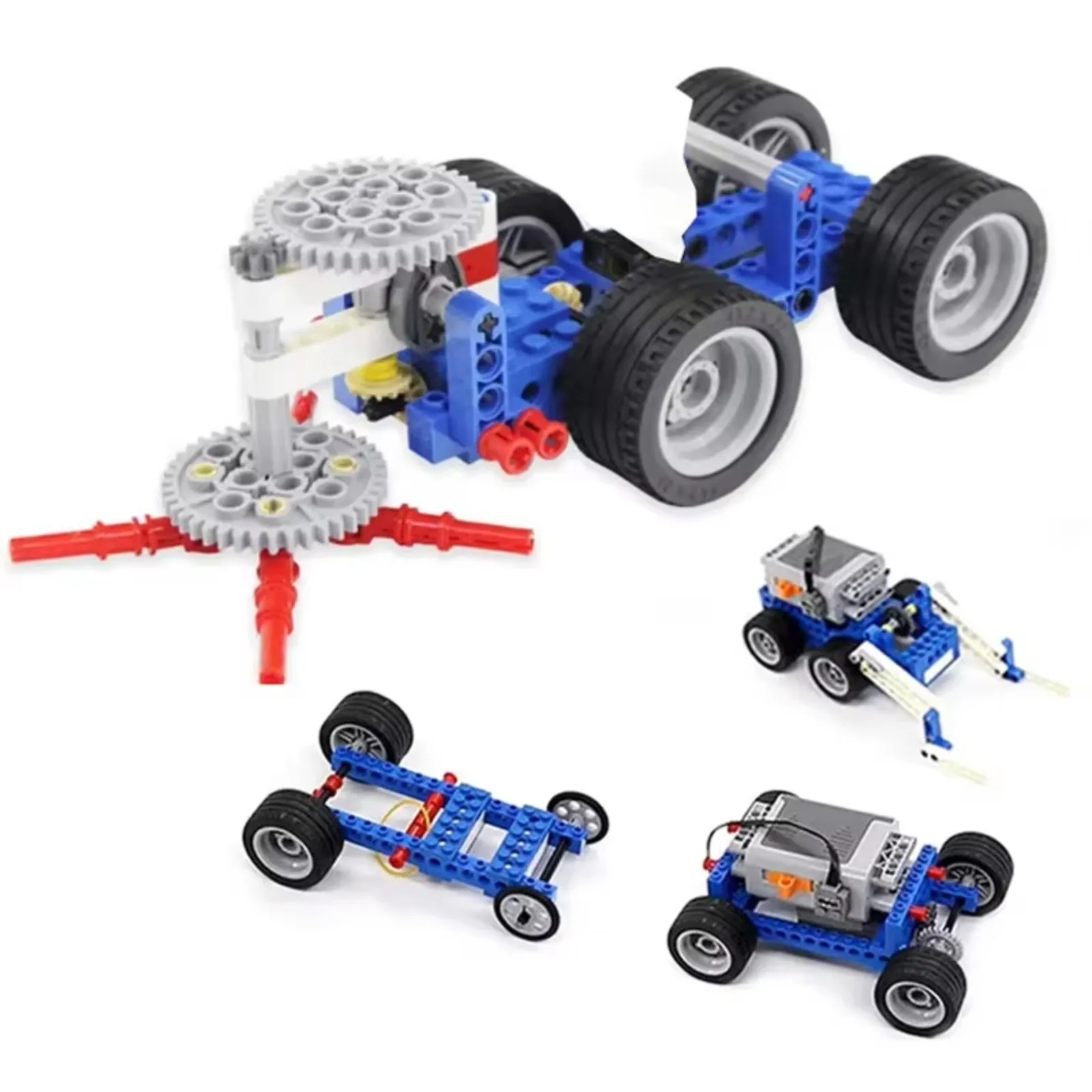 396PCS Technical MOC Building  - Model Kit Instructions ulasan dan harga