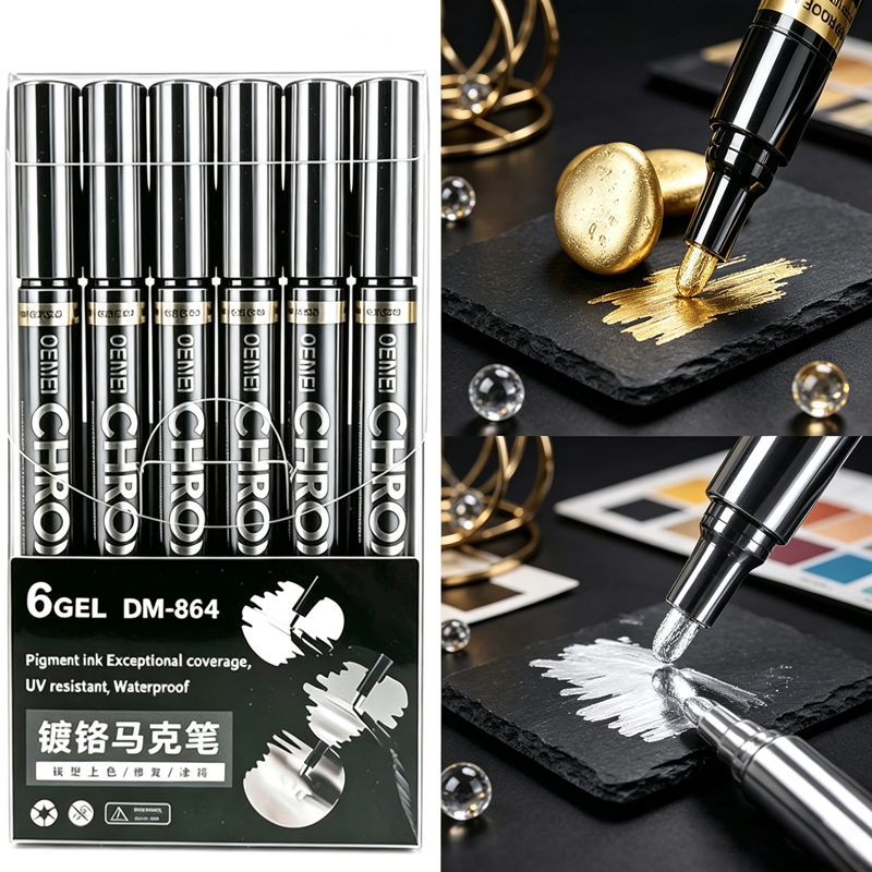 1/3/5/12pcs Chrome Mirror Mark - Model Kit Markers ulasan dan harga