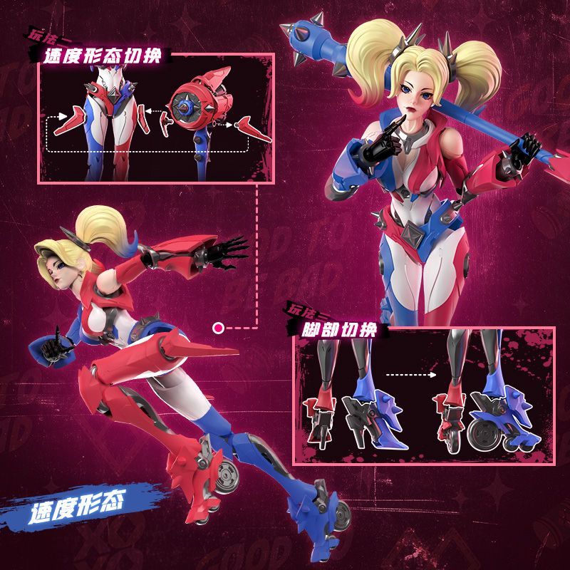 Blokees Original DC Champion C - Model Kit Harley Quinn ulasan dan harga
