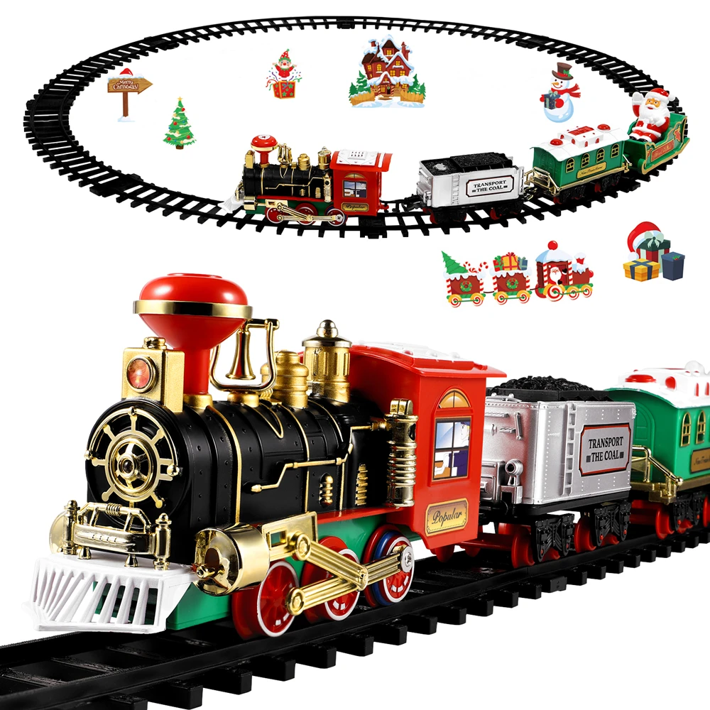 Christmas Train Set Festive Mi - Model Kit Locomotive ulasan dan harga