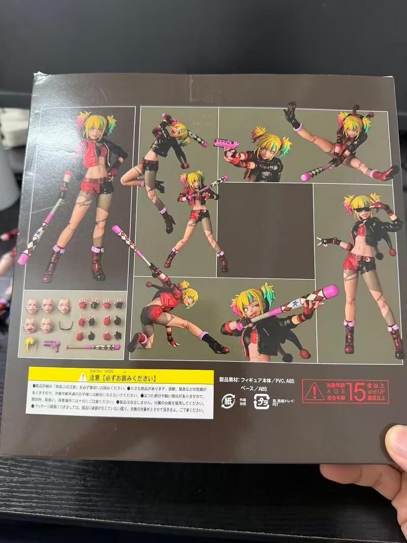 In Stock Revoltech Harley Quin - Model Kit Harley Quinn ulasan dan harga