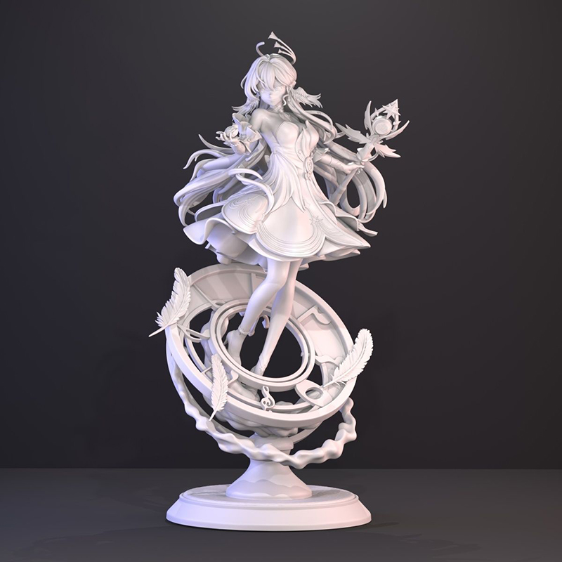 Unpainted 3D Printed Figure An - Model Kit Hobby ulasan dan harga