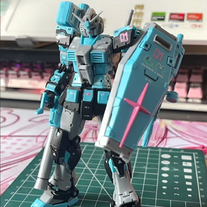 Hot model  RG 1/144 2.0 Miku G - Model Kit Japan ulasan dan harga