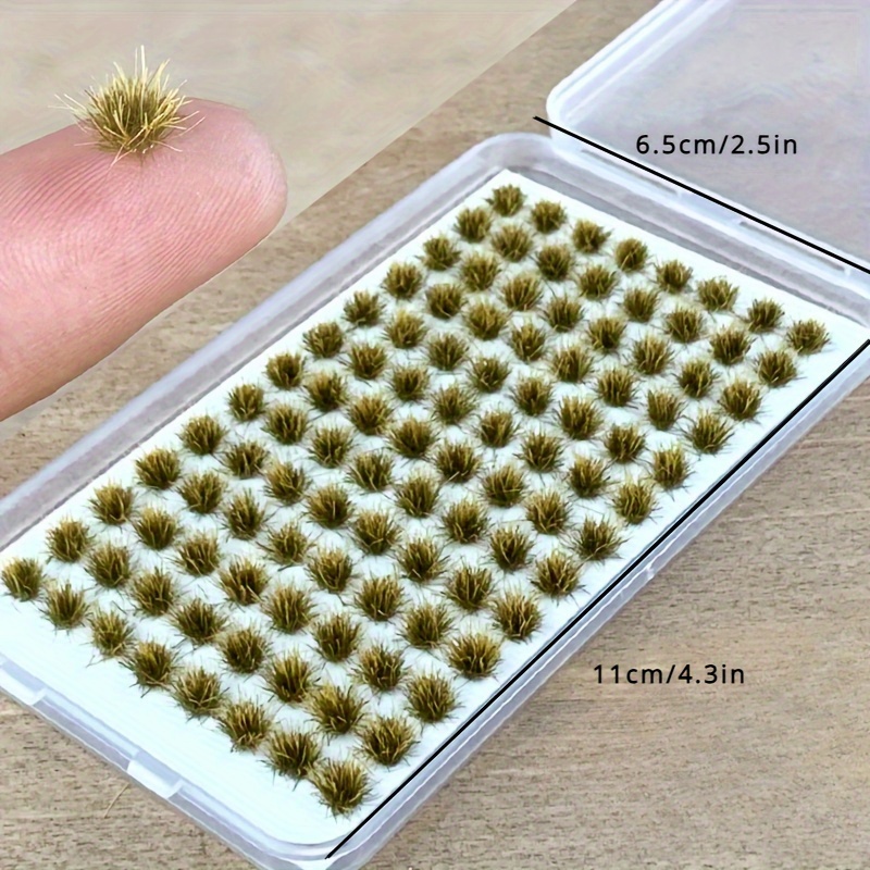 104pcs/pack Static Grass Tuft, - Model Kit Locomotive ulasan dan harga