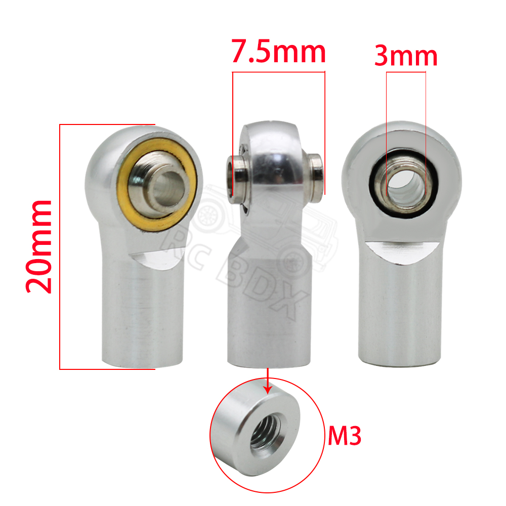 Metal M3 M4 Link Tie Rod End B - Model Kit Tamiya ulasan dan harga