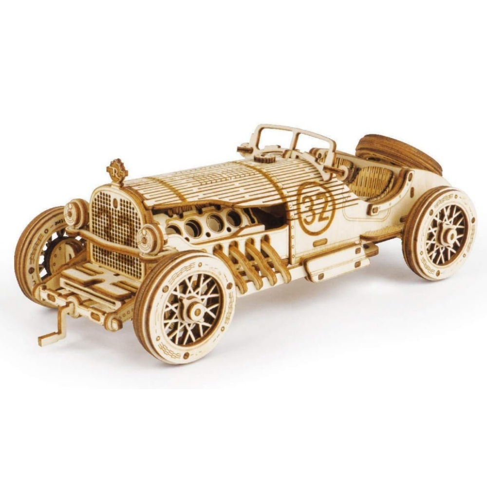 Robotime Classic Car 3D Wooden - Model Kit Locomotive ulasan dan harga
