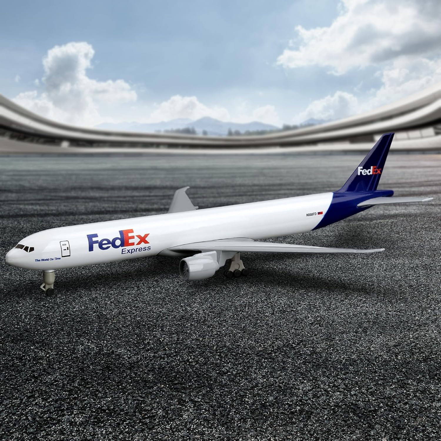 20cm Fedex B777 Airplane Model - Model Kit Planes ulasan dan harga