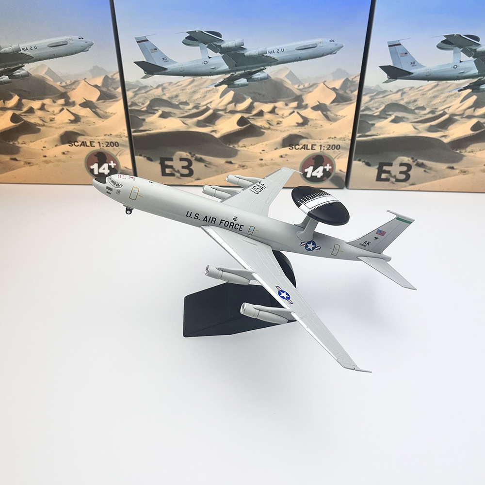 1/200 Scale E3 Airplane Diecas - Model Kit Planes ulasan dan harga