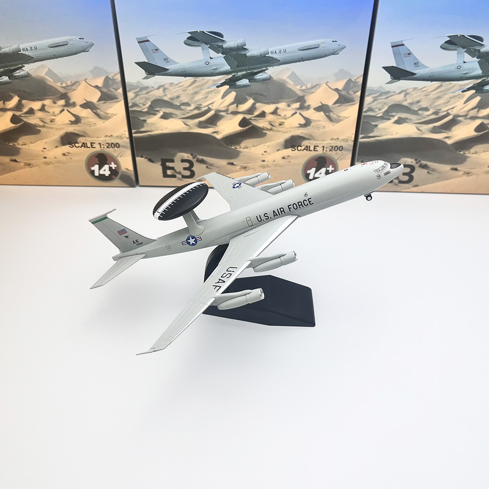 1/200 Scale E3 Airplane Diecas - Model Kit Planes ulasan dan harga