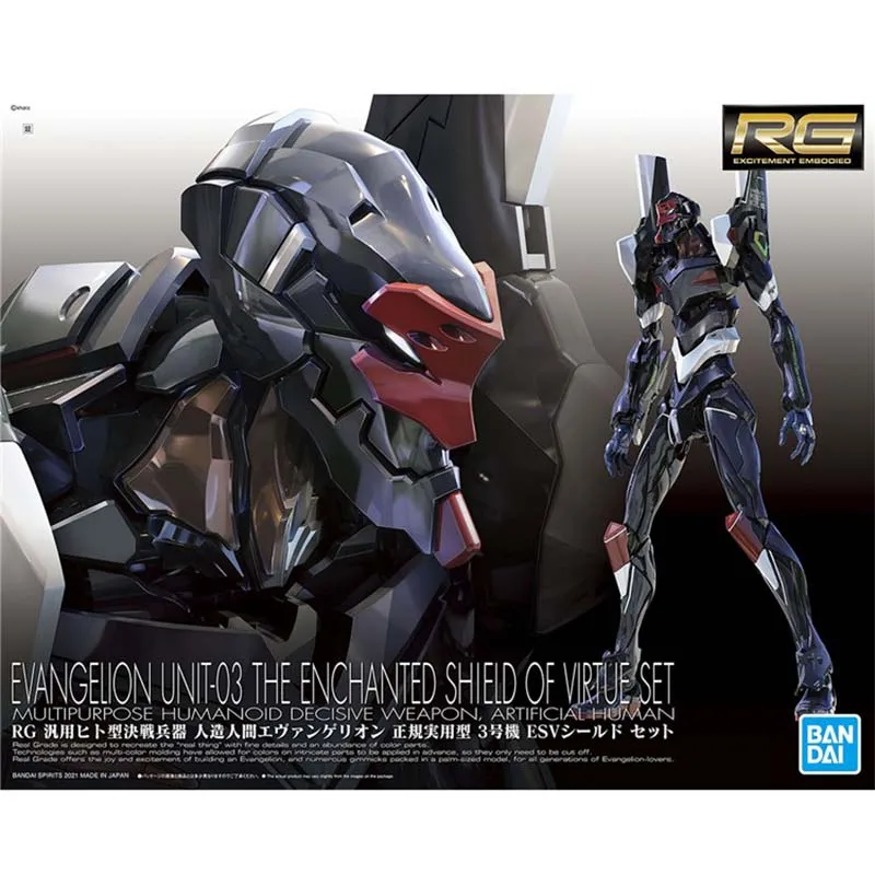 Bandai Evangelion Model Kit RG - Model Kit Eva 00 ulasan dan harga