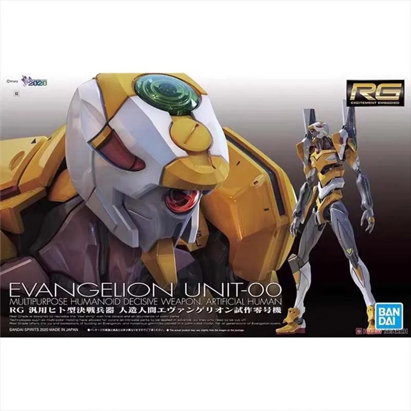 Bandai Evangelion Model Kit RG - Model Kit Eva 00 ulasan dan harga