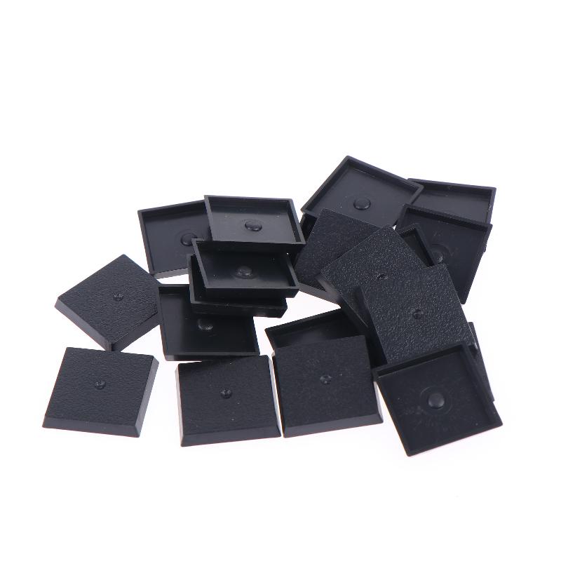 ''20Pcs new 25mm Square Wargam - Model Figure Base ulasan dan harga