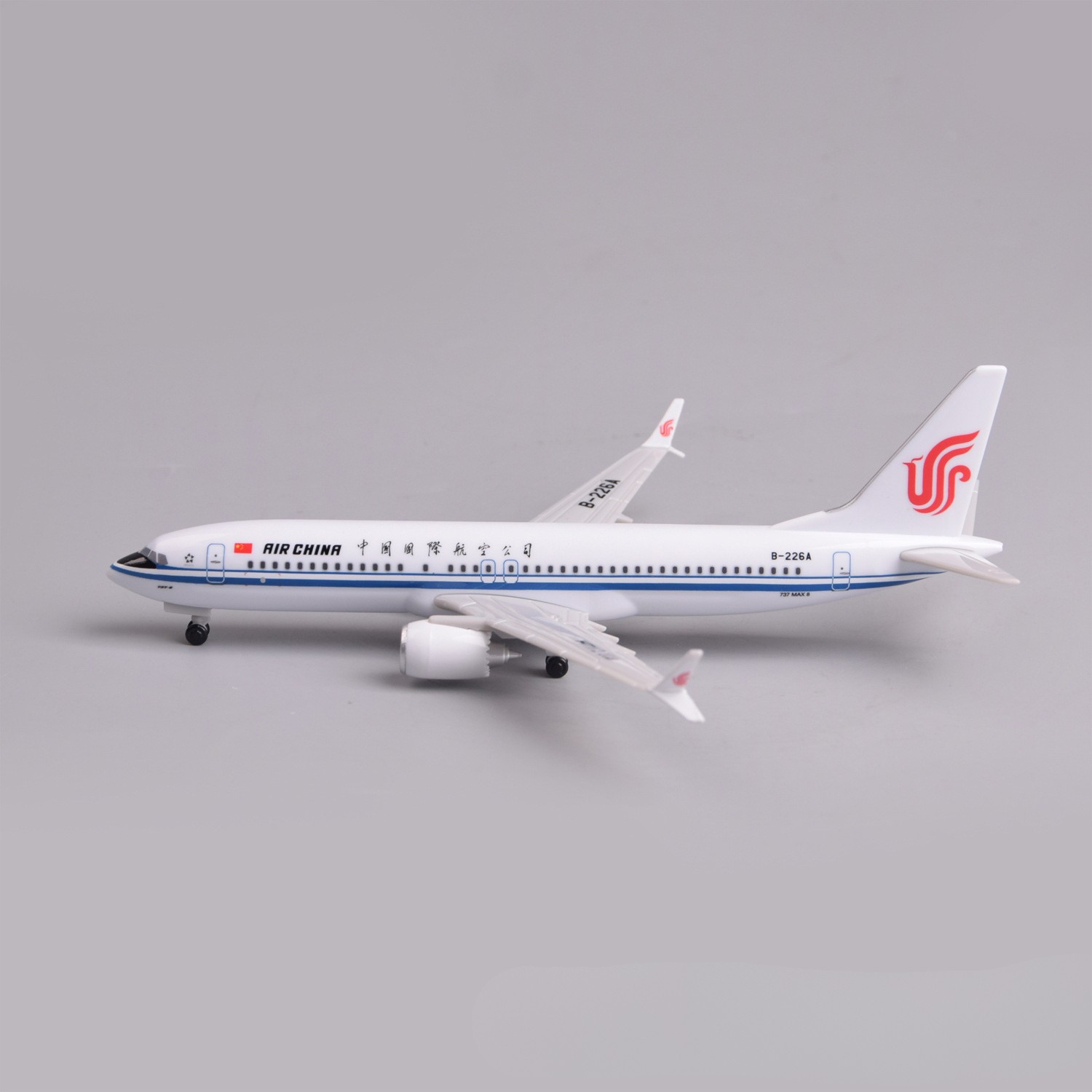 20cm Air China B737Max8 Plasti - Model Kit Planes ulasan dan harga
