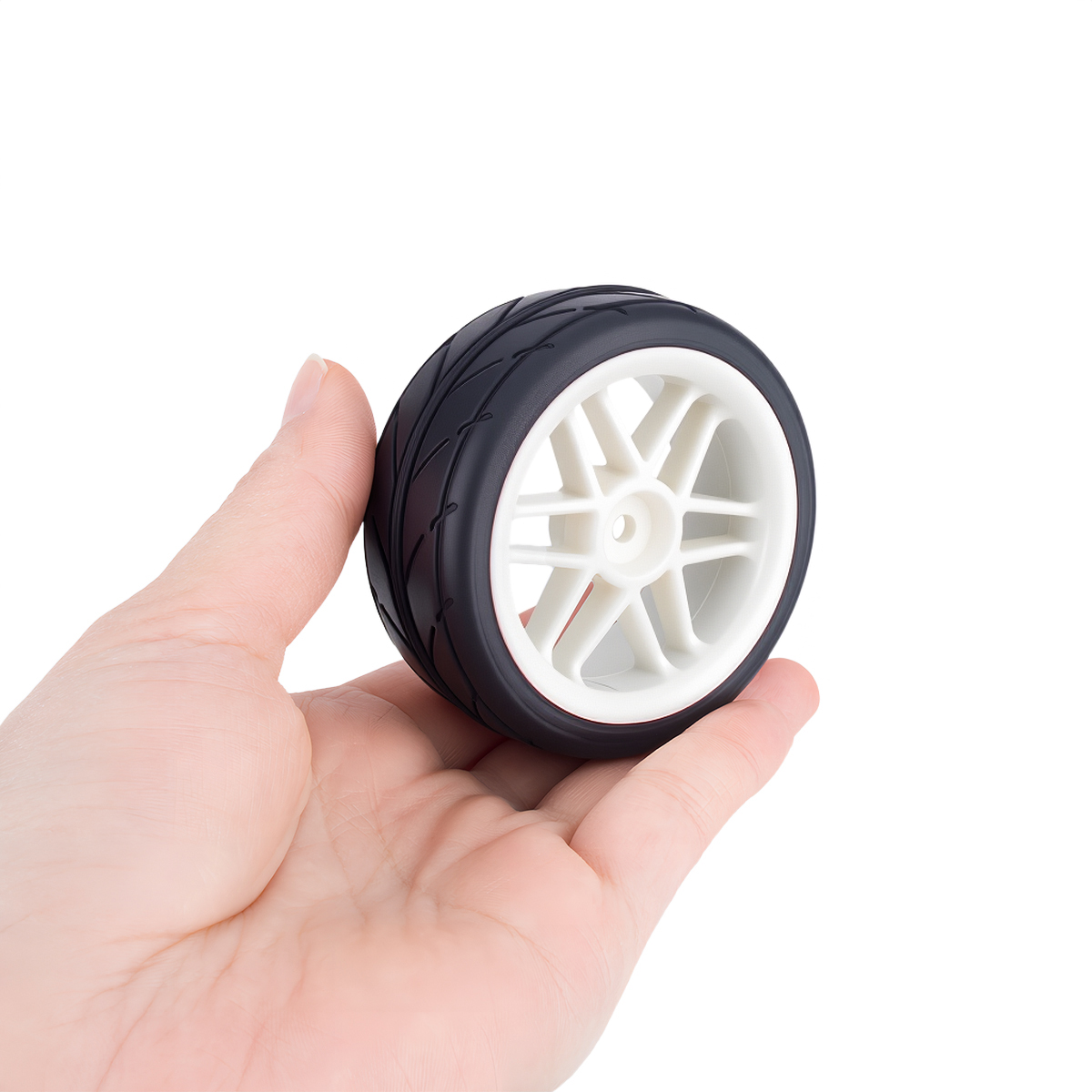 Pre-Glued RC Wheels Tires Set  - Model Kit Tamiya ulasan dan harga