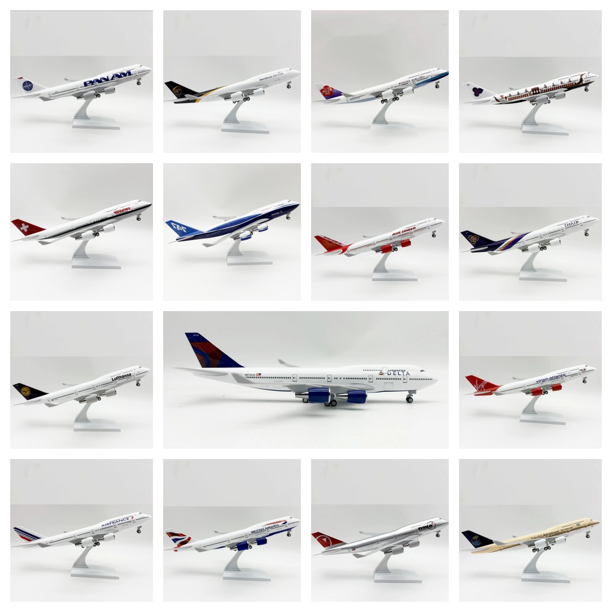 30cm Scale Plane 1/250 B747 Se - Model Kit Planes ulasan dan harga