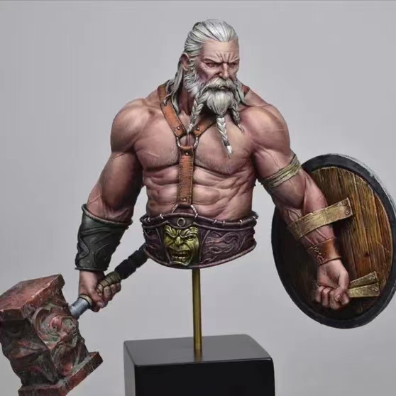 1/12  Resin Model Bust GK， Una - Model Kit Zombie ulasan dan harga