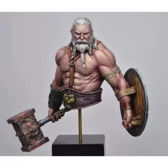 1/12  Resin Model Bust GK， Una - Model Kit Zombie ulasan dan harga