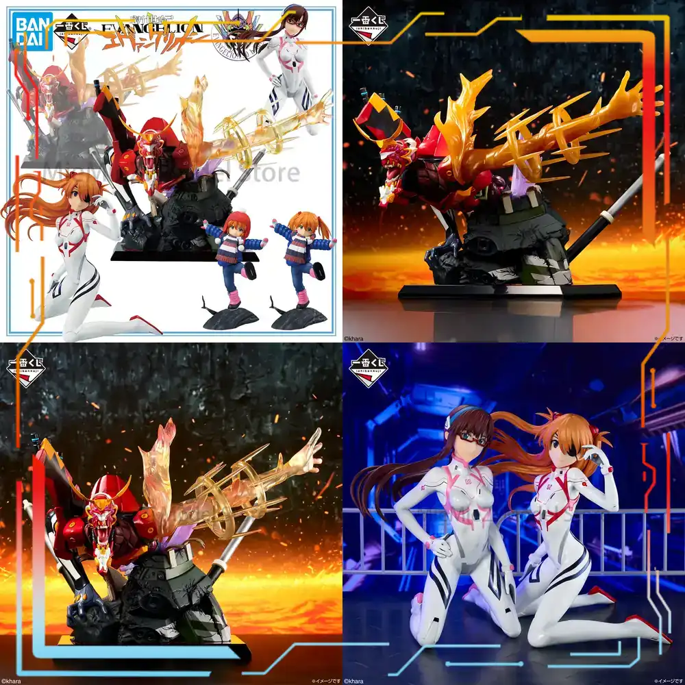 Bandai Ichiban Kuji Shin Evang - Model Kit Eva 02 ulasan dan harga