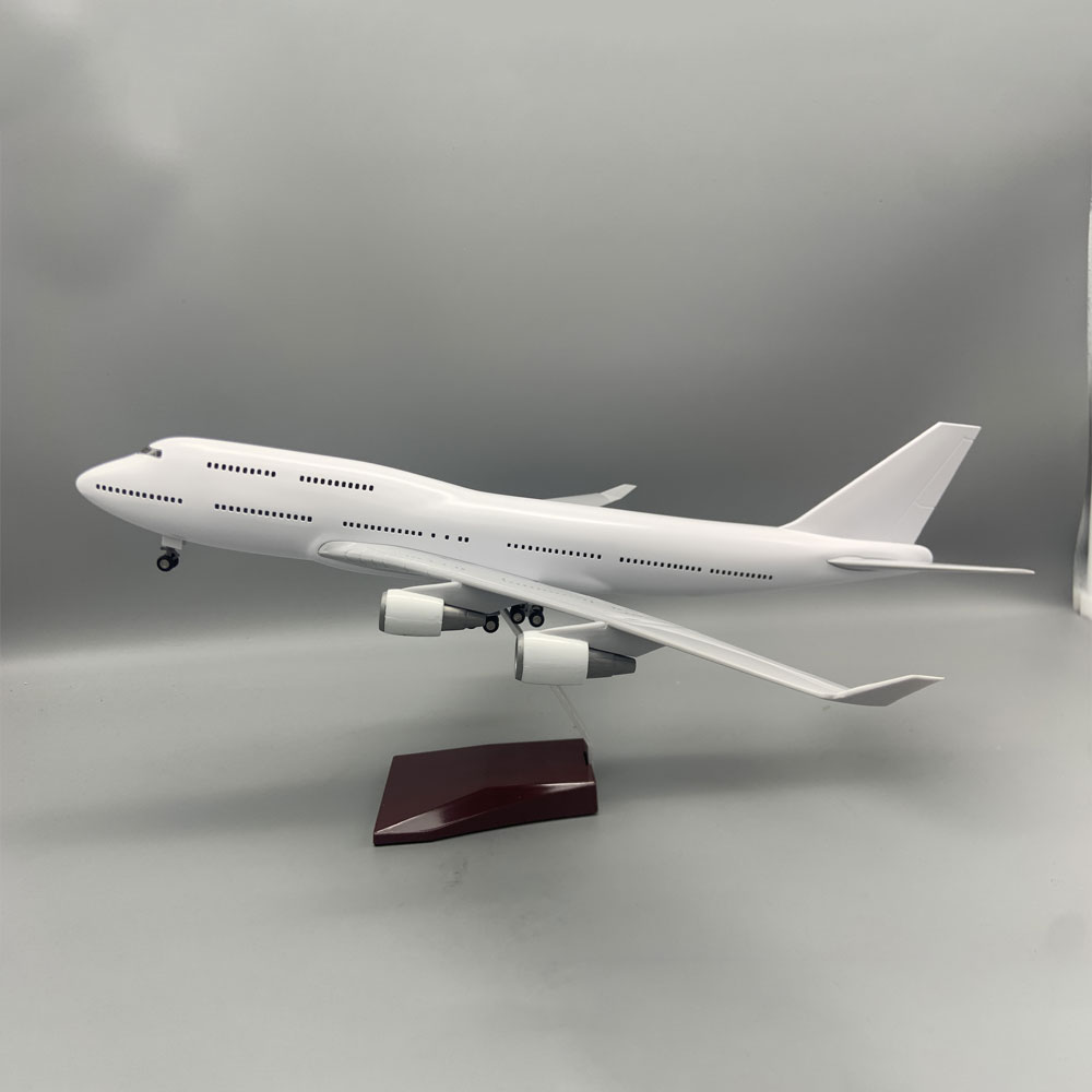 47CM Blank White DIY Airplane  - Model Kit Planes ulasan dan harga