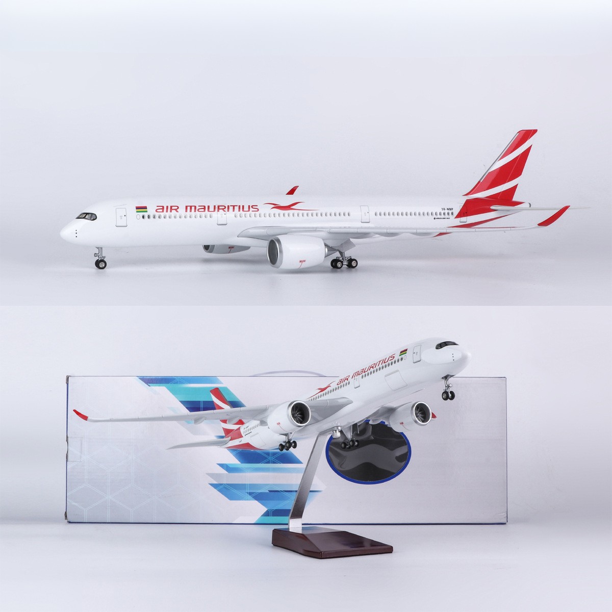 47cm Mauritius A350 Model Airc - Model Kit Planes ulasan dan harga