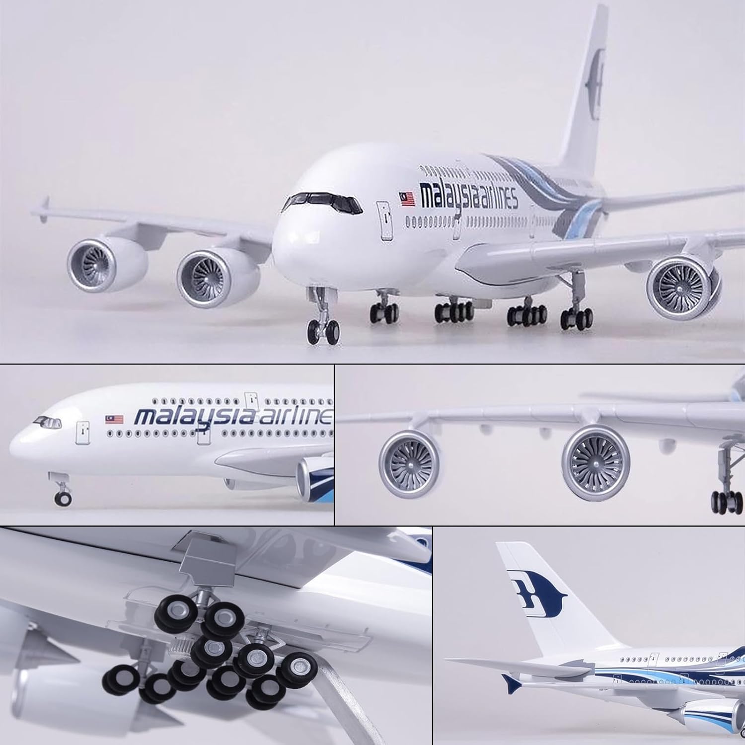 1:160 Scale Malaysia Airlines  - Model Kit Planes ulasan dan harga