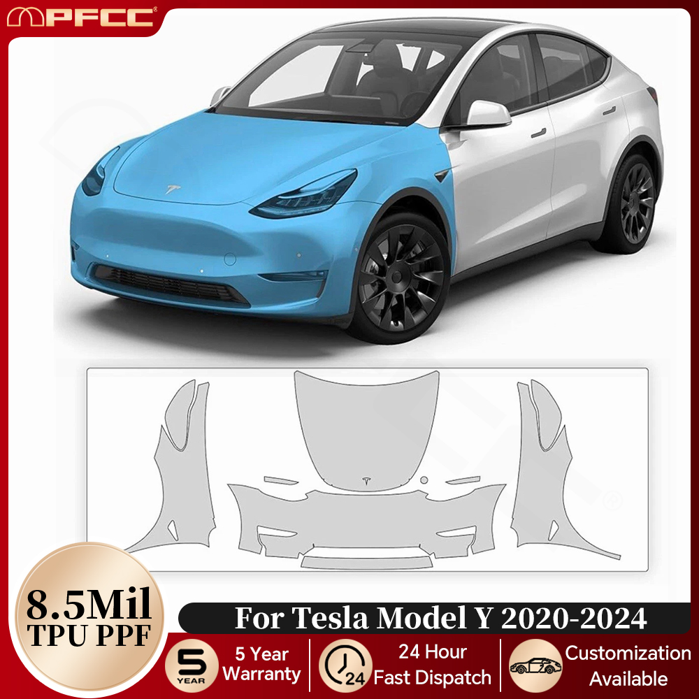 Pre-cut PPF For Tesla Model Y  - Model Kit Instructions ulasan dan harga