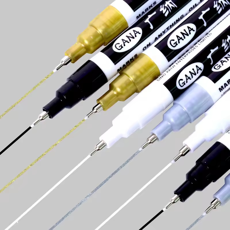 4/12pcs DIY Reflective Paint M - Model Kit Markers ulasan dan harga